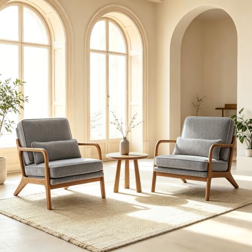 Karl home Mid-Century Modern Accent Reading Chair - Image 6