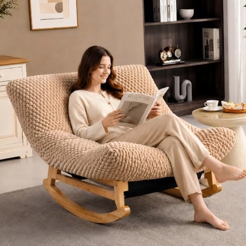 Oversized Rocking Chair Indoor by Nahenduo