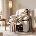 Nursery Rocking Chair w/ Adjustable Armrests by AILEEKISS