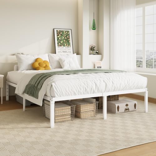 Allewie Queen Bed Frame, 14 inch Metal Beds - Image 3