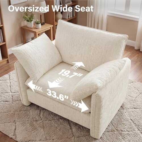 Elegant Oversized Accent Chair for Living Room - Image 3