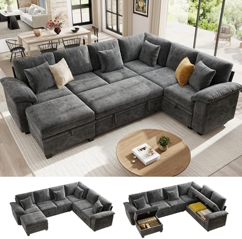 Ihanherry 108" Modular Sectional Sofa by iHanHerry