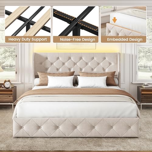 BRELTAM Queen Size Bed Frame - Image 6