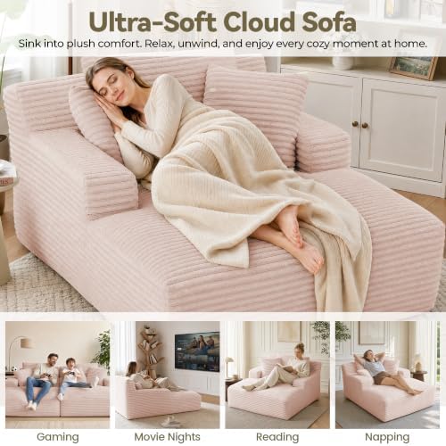 NicBex 66”Oversized Chaise Lounge Chair Indoor - Image 4