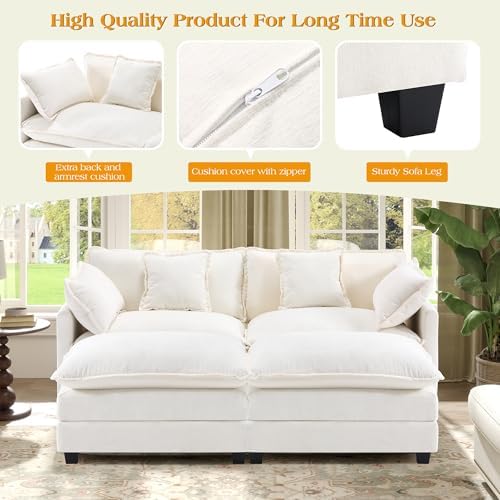Hanherry Modular Sectional Sofa, Cloud Couch - Image 2