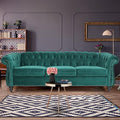 ORRD Chesterfield Sofa Velvet, Modern Tufted Couch 3 Seater by ORRD