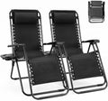NEWBULIG Zero Gravity Chairs Set of 2, Folding Lounge Recliner Chair by NEWBULIG