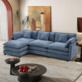 Hanherry Modular Sectional Sofa, Cloud Couch by Hanherry