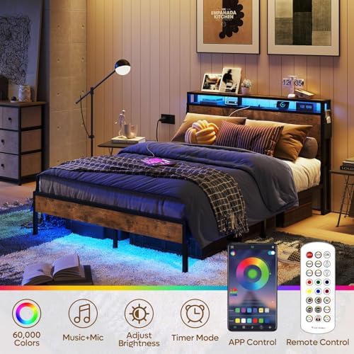 Bestier Queen Size Bed Frame - Image 3