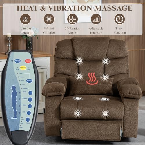 500 lbs Power Lift Recliner for Big & Tall Adults Elderly, Heavy Duty - Image 5