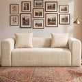 Claiks 71" Boneless Cloud Couch, Deep Seat Loveseat by CLAIKS