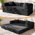 79" Memory Foam Sofa Bed, Convertible Futon Boneless Couch by KSTNLUXQ