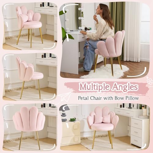 VINGLI Petal Makeup Vanity Chair - Image 5