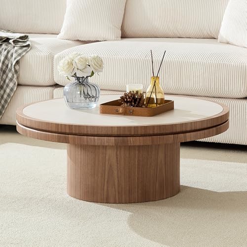 35.43 Inch Sintered Stone Coffee Table - Image 4