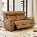 CHITA Leather Power Recliner Sofa Wall Hugger by Unknown