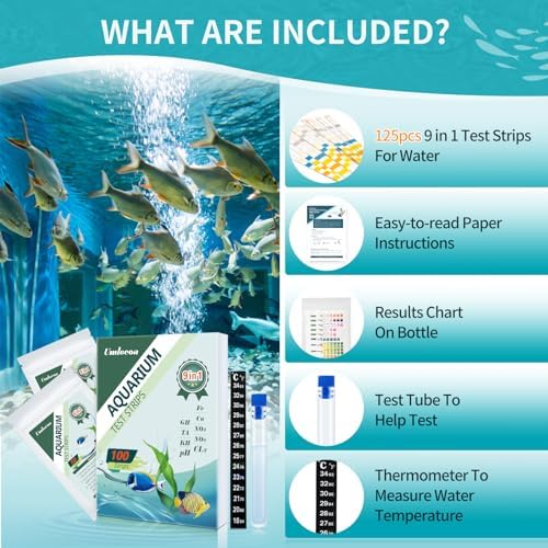 Umlecoa 9 in 1 Aquarium Test Kit - Image 7