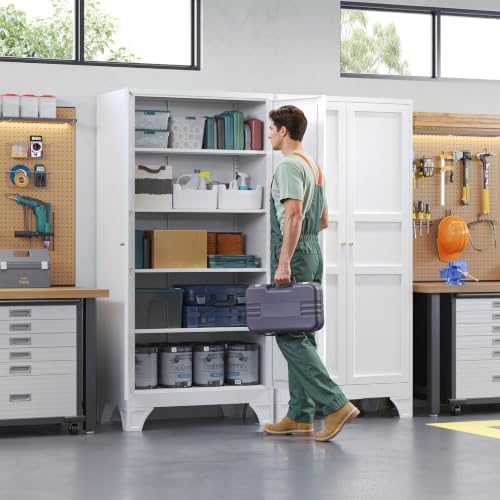 Letaya 76" H Metal Garage Storage Cabinets - Image 5