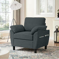 Accent Reading Chair, Single Sofa Armchair Couch by Portaforta