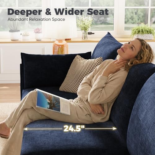 ABCASA 200.4" Oversized Modular Sectional Sofa, U Shaped Convertible Couch - Image 5