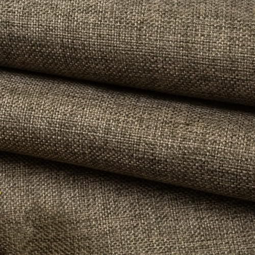TinaKim Thick Linen Type Upholstery Fabric by The Yard, - Image 2