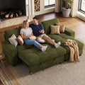 WEUP Modular Sectional Sleeper Sofa Bed, Pull Out Couch by Unknown