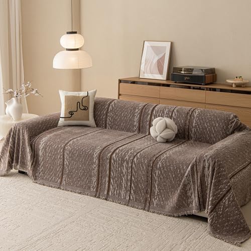 MEETSKY Boho Couch Covers for Sofa, Couch Covers for Dogs, Modern Sofa - Image 6