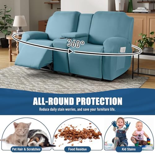 TAOCOCO Reclining Loveseat - Image 4