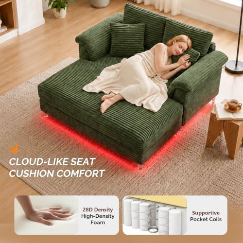 VINGLI Glam Floating Chaise Lounge Chair - Image 5