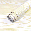 White and Gold Wood Contact Paper 17.3"x400" Peel and Stick Wallpaper by YUN-aeonPeelandStickWall