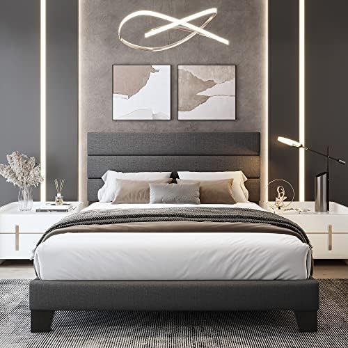 WEEWAY Full Size Fabric Bed Frame - Image 3
