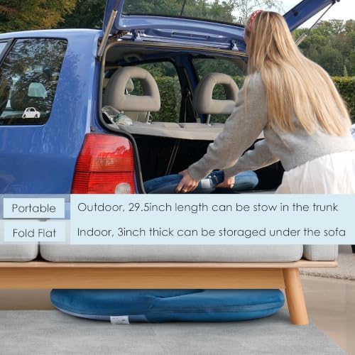 Nnewvante Floor Chair, 42 Position Adjustable Back Support - Image 5