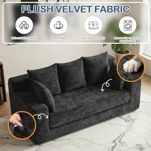 Boneless Couches 70", 3 Seater Boneless Couch - Image 6