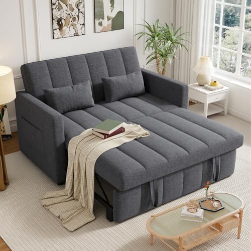 Nebuaegis Convertible Sofa Bed, Pull Out Couch by Nebuaegis
