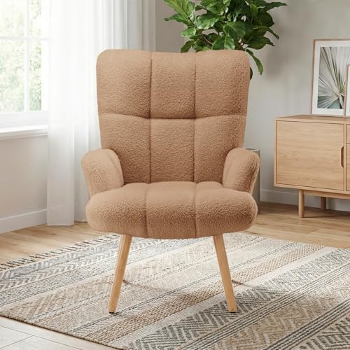 Joysoul Modern Accent Chair, High Back Arm Chair - Image 4