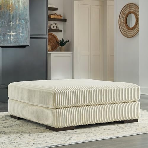 Signature Design by Ashley Lindyn Oversized Accent Square Ottoman - Image 2