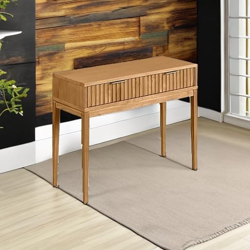 Nathan James Virgo Wood Accent Storage Console Sofa Table, - Image 5