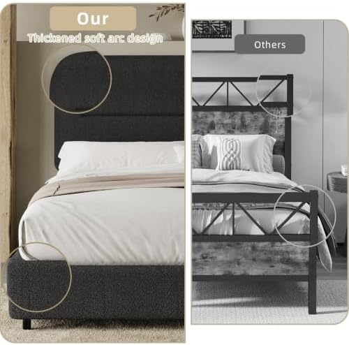 HOMBCK Queen Bed Frame - Image 5