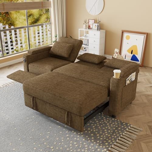 Sleeper Sofas Convertible Couches Reclining Sectional, Oversized Convertible - Image 6