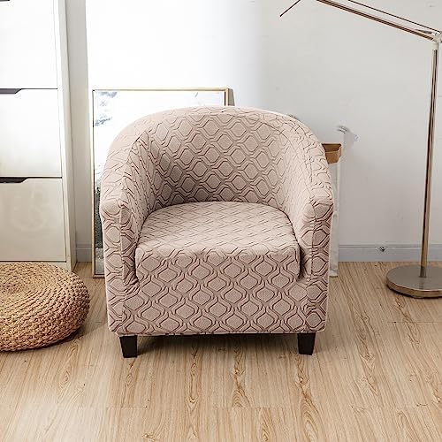 MIFXIN Tub Chair Slipcover 1 Piece Stretch Club Chair Cover Spandex Elastic - Image 7