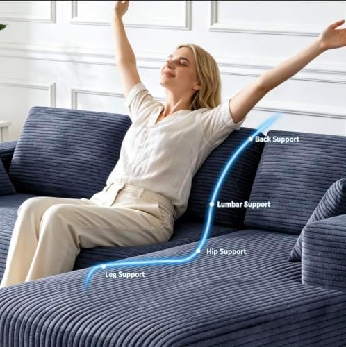 106" L-Shaped Modular Sectional Sofa - Image 5