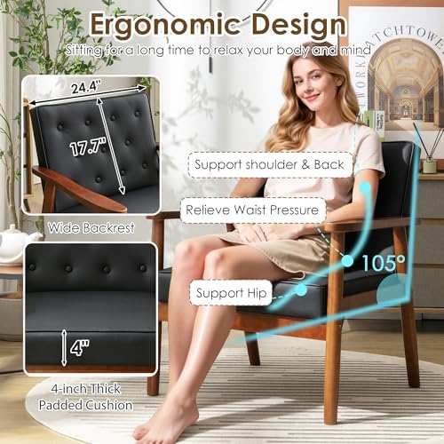 STHOUYN Waiting Room Accent Chairs, Office Guest - Image 4
