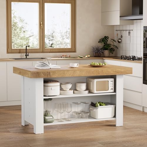 LITTLE TREE 55 Inches Kitchen Island - Image 6