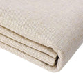 Heavy Linen Fabric 40x57 Inches, 1.2mm Thickness, Plain Solid Color Cloth by MMuteTouch