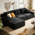 Homkdom Modular Sectional Sofa for Apartment, Left Facing Chaise by ElevateYourHome%EF%BC%8CEnhanceEver