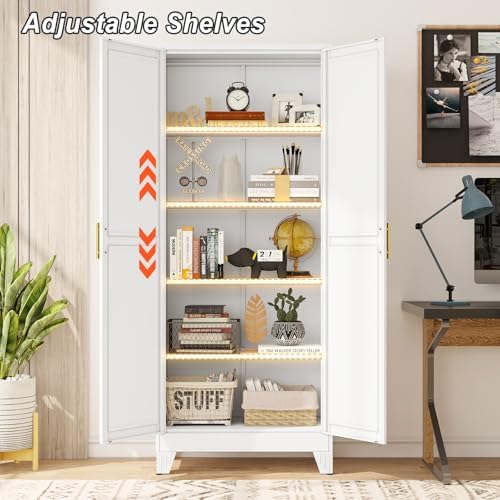 winiowa Metal Pantry Cabinet - Image 5