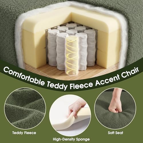 Homkdom Barrel Accent Chair - Image 3