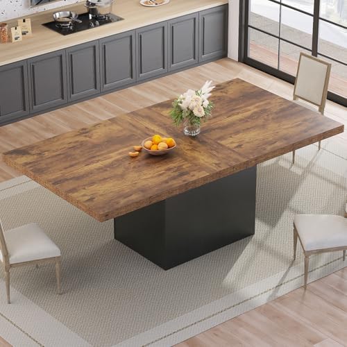 HSH 71" Rustic Brown Dining Table by HOMESWEETHOME