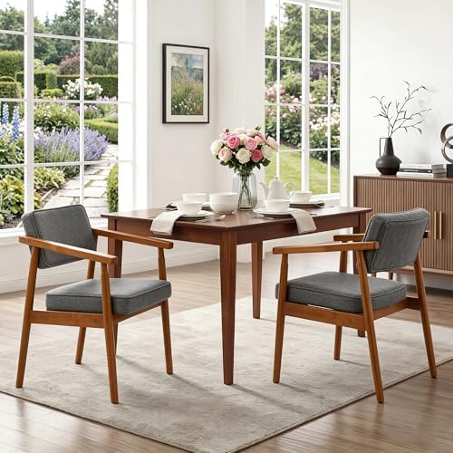 LSSPAID Dining Chairs Set of 2, Fabric Upholstered by LSSPAID