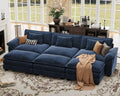 CDCASA 120" Oversized Modular Sectional Sofa Bed, Comfy Cloud Couch w/ 3 by CDCASA