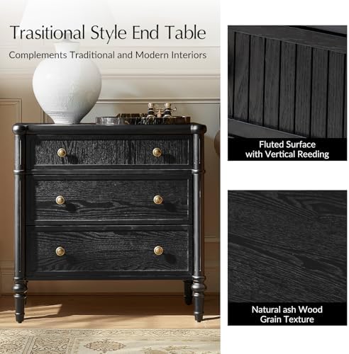 HULALA HOME Traditional End Table - Image 3